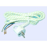 CÂBLE 3x0,75 EN SILICONE SCHUKO 49DM036