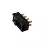 Commutateur à curseur Micromax 3 positions et 8 bornes 49HF025