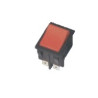 Interrupteur bipolaire, couleur rouge 49HF083