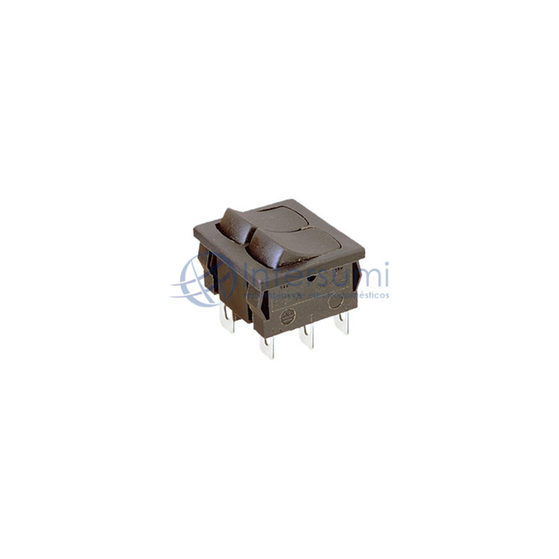 Double interrupteur, couleur noir 49HF100