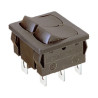 Double interrupteur, couleur noir 49HF100
