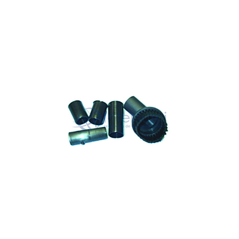 KIT BROSSE RONDE UNIVERSELLE 30, 32, 36 mm DIAMÈTRE (BROSSE RONDE ET TROIS ADAPTATEURS UNIQUEMENT)