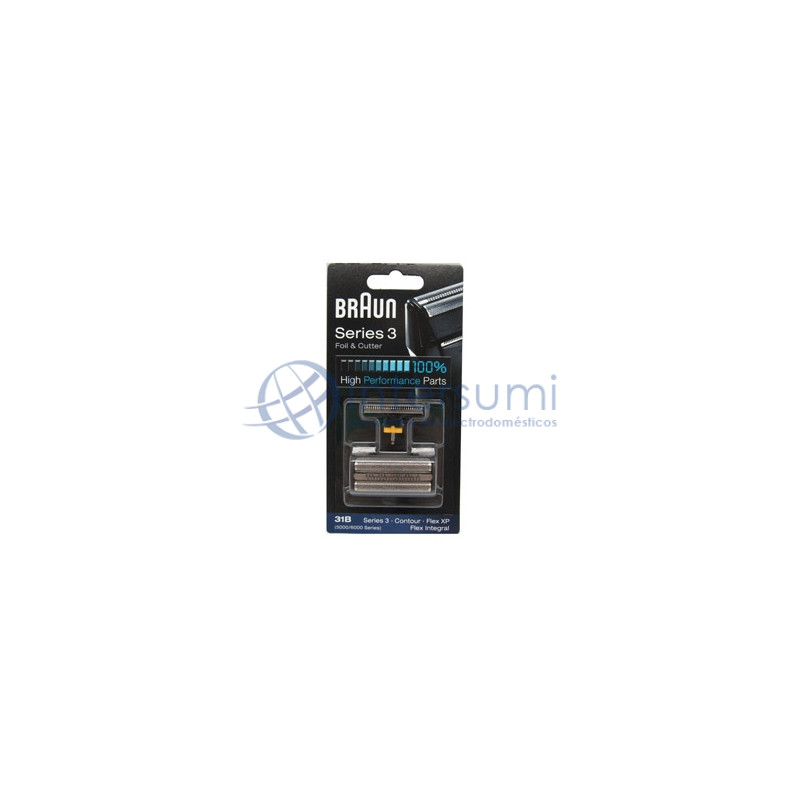 Grille et couteau Braun 31B - 5000/6000 series 81253259