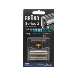 Grille et couteau Braun 31S - 5000/6000 series argent 81387940