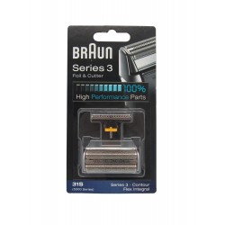 Lámina y cuchilla Braun 31S - 5000/6000 series plata 81387940