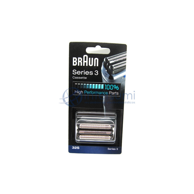 Grille et couteau Braun 32S - série 3 81296667
