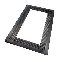 Cadre ventilation micro-ondes couleur noir MT-1001