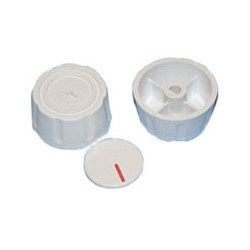 Bouton universel 6 mm blanc 73AB0025