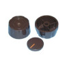 Bouton universel 8mm marron 73AB0029