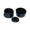 Bouton universel cc s/e 8mm noir 73AB0030