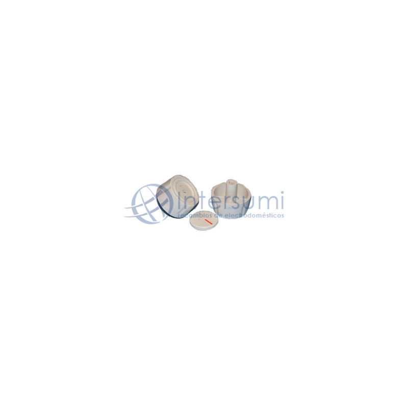Bouton universel 6mm blanc 73AB0037
