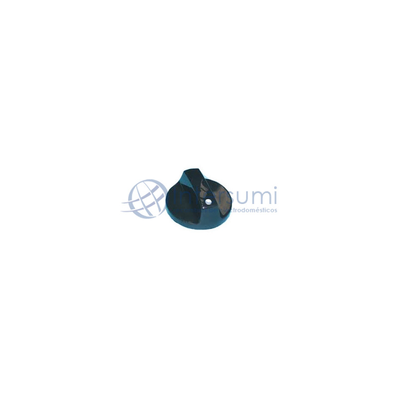 Bouton four, axe 9x6 marron C18E001B7