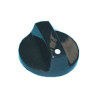 Bouton four, axe 9x6 marron C18E001B7