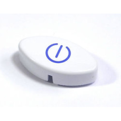 Bouton poussoir on-off blanc Indesit C00143006