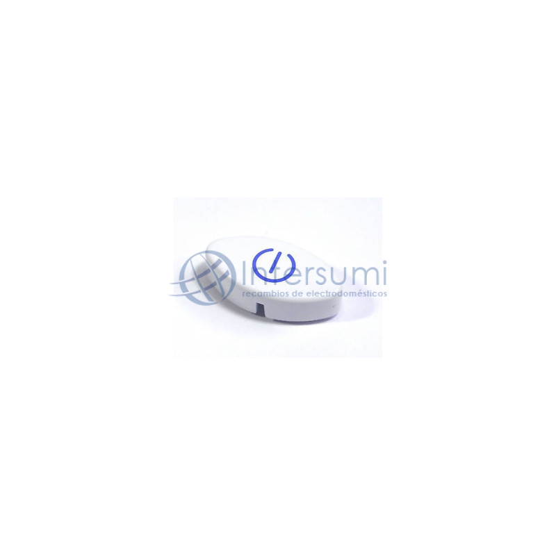 Bouton poussoir on-off blanc Indesit C00143006