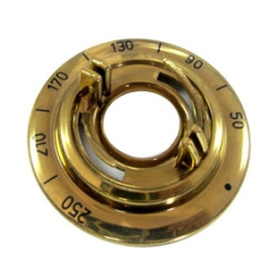 Bouton thermostat four Teka doré 83030437