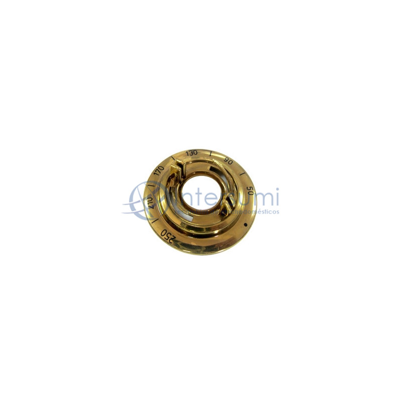 Bouton thermostat four Teka doré 83030437