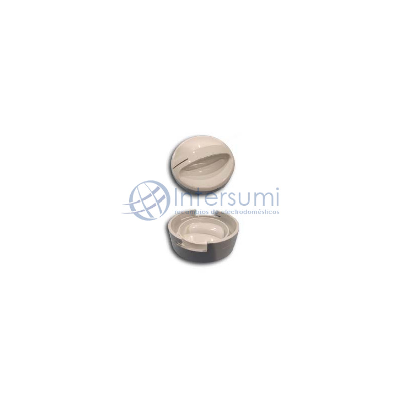 Couvercle bouton programmateur lave-linge Zanussi 6046757016