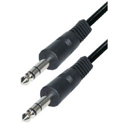 Cable jack m 6,3ST - jack m 6,3ST 1,5m A47