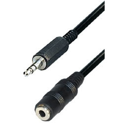 Câble Jack m 3,5ST - Jack f 3,5ST 2,5m A54