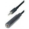 Cable jack m 3,5ST - jack h 6,3ST 0,2m A67