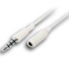 Câble audio pour iPhone 3,5mm st m 4PIN - 3,5mm st f 4P 0,1M AI1W