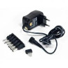 Adaptateur secteur, 3 à 12V, 600 mA E-NE600R