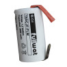 Batterie 1,2V 2000MAH avec cosses NI-CD (haut 42 mm, diamètre 22MM) (1NSCJF-FLW) BATE-SC-L