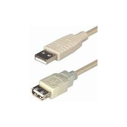 Câble USB 1.1 type A M - USB type A F C140-2K