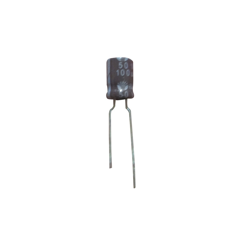 Condensador electrolitico 100MF-50V  CERL-100MF-50V