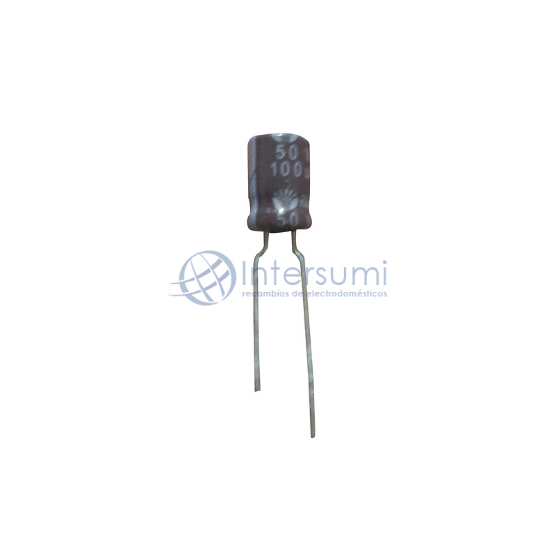 Condensateur électrolytique 100MF-50V CERL-100MF-50V