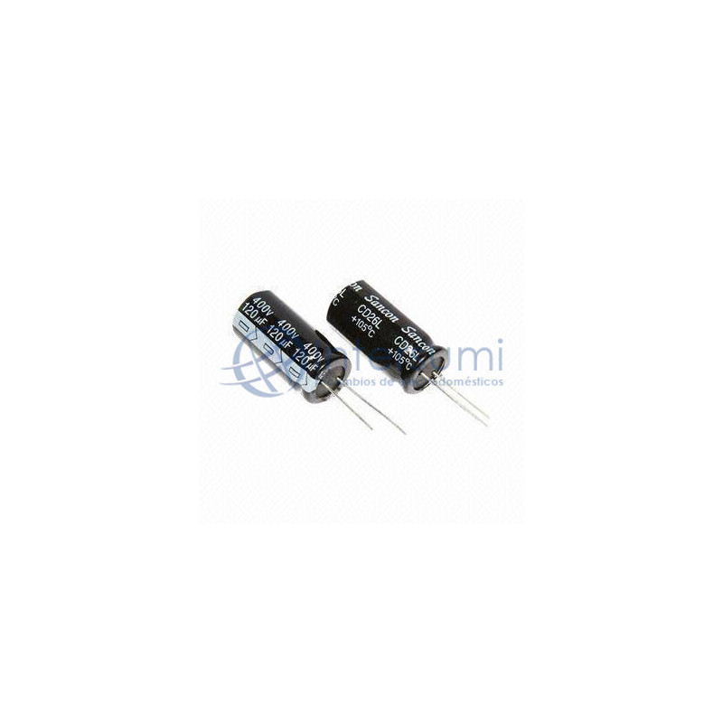 Condensateur électrolytique 120MF- 400V CERL-120MF-400V