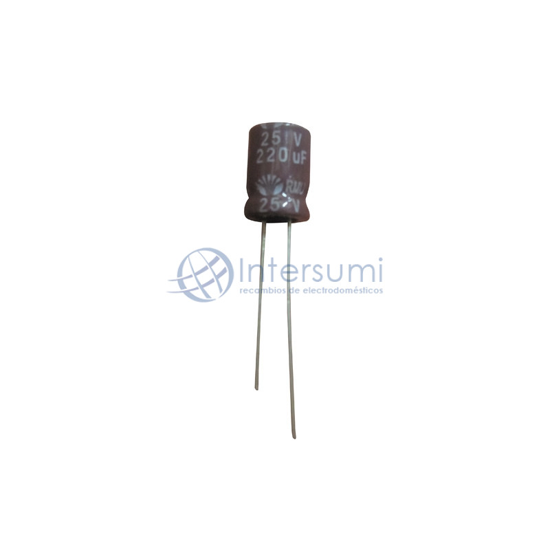 Condensateur électrolytique 220MF / 25V CERL-220MF-25V