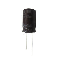 Condensateur électrolytique 47MF- 400V CERL-47MF-400V