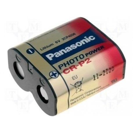 Pila CRP2 Panasonic 6V Litio