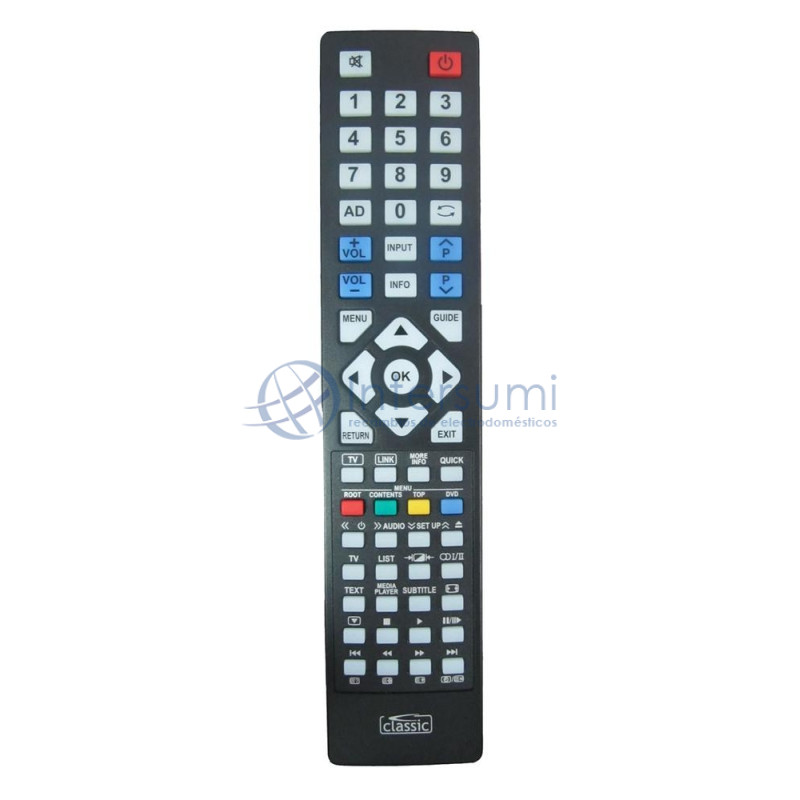 Télécommande équivalente TV Toshiba IRC87023A