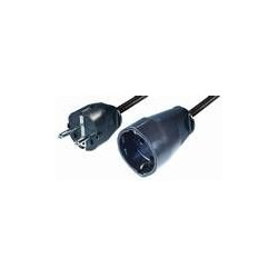 PROLONGATEUR 5m TYPE SCHUKO NOIR NV8-5