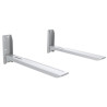 Support micro-ondes blanc, jusqu'à 35KG SOP-MCO-40