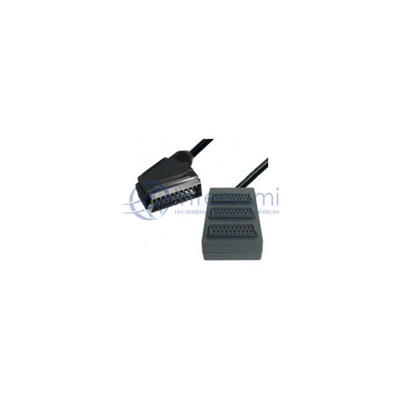 Péritel vers boîtier 3 péritels h 0,4m V81-3