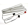 RÉSISTANCE DÉGIVRAGE RÉFRIGÉRATEUR COMBI FAGOR, 2FC67NF, FFB35NF, 125ºC, 165W FR0834903