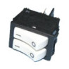 Double interrupteur unipolaire Microma 49HF099