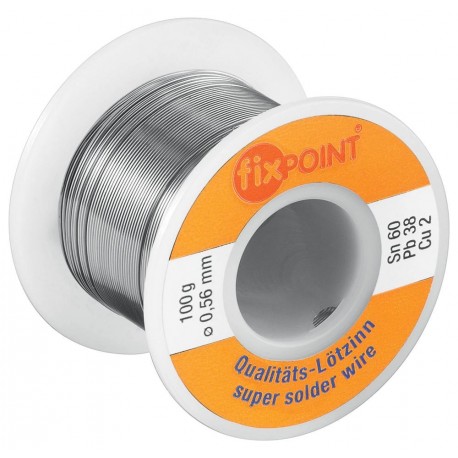 BOBINA ESTANO 100GRS-0,5MM 60%  EST-100G-0,5MM