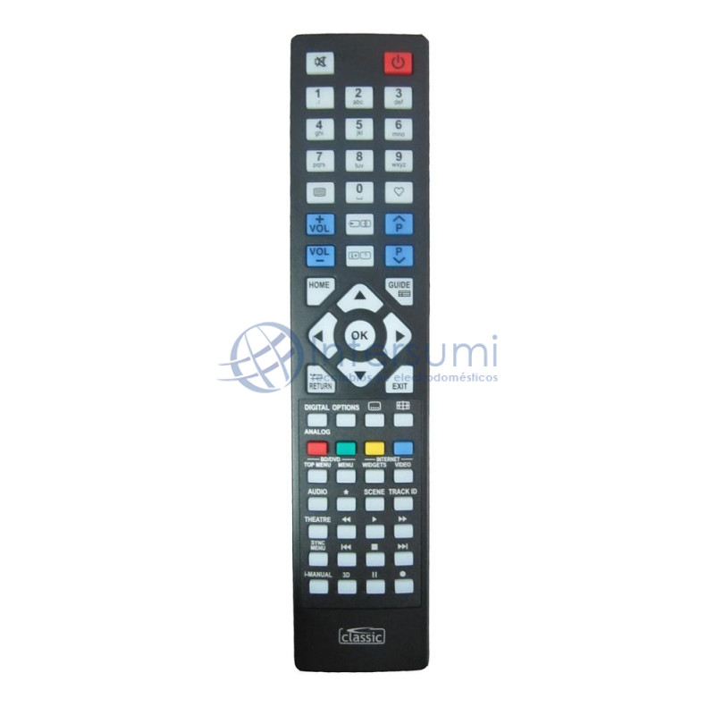 Télécommande équivalente TV Sony RMED044