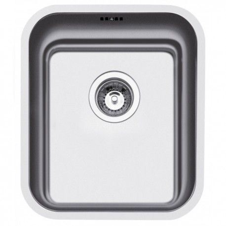 Fregadero bajo encimera 1 cubeta cuadrada 