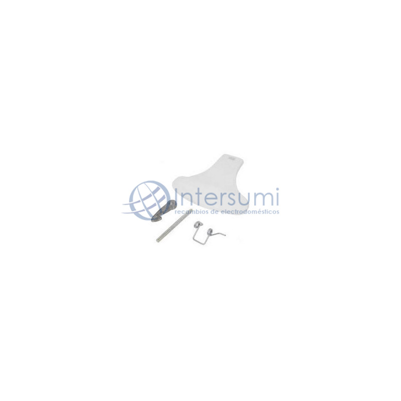 Ensemble poignée porte lave-linge Ariston Indesit, WIDL126EX, 096865 C00096865