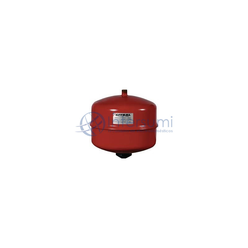 Vase expansion chauffage et solaire 25 litres, 3/4 - 1,5 bar VASOCALE-25L