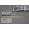 Boutons sélection triple lave-linge Vestel