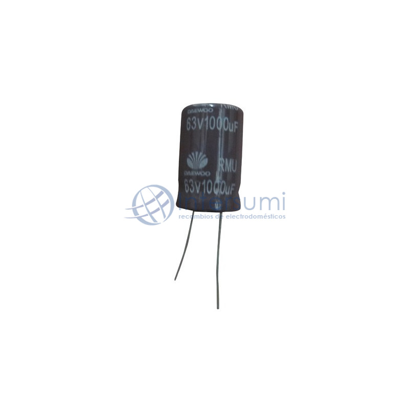 Condensateur électrolytique 1000MF-63V CERL-1000MF-63V