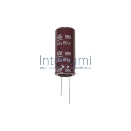 Condensador electrolitico 100MF- 400V CERL-100MF-400V
