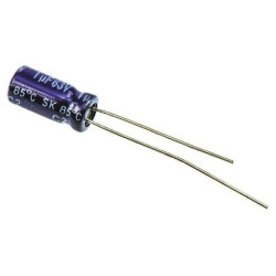 Condensateur électrolytique 1MF-63V CERL-1MF-63V